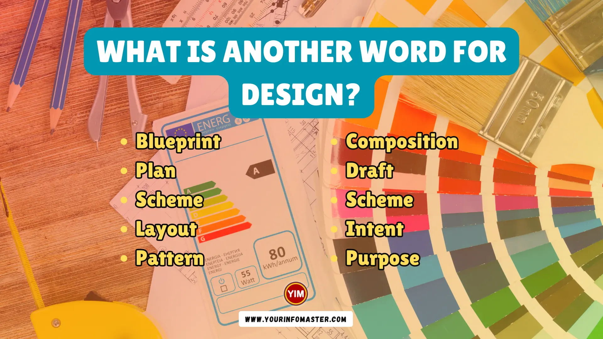 What is another word for Design