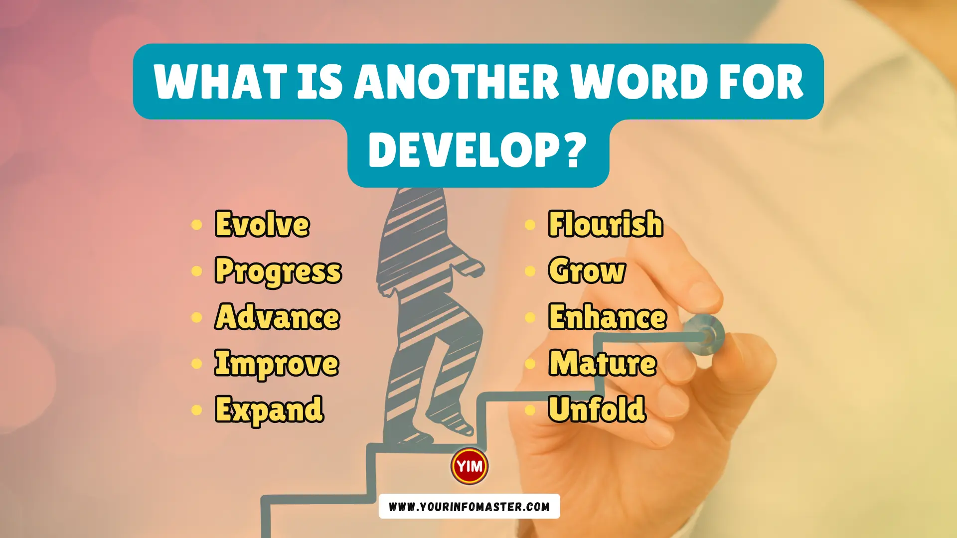 What is another word for Develop