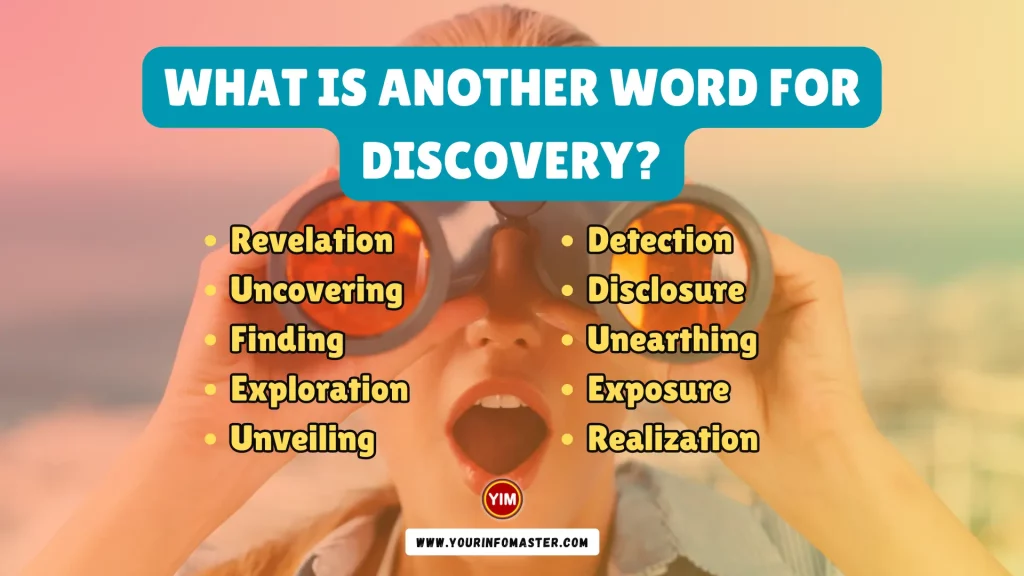 What is another word for Discovery