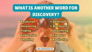 What is another word for Discovery