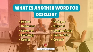 What is another word for Discuss