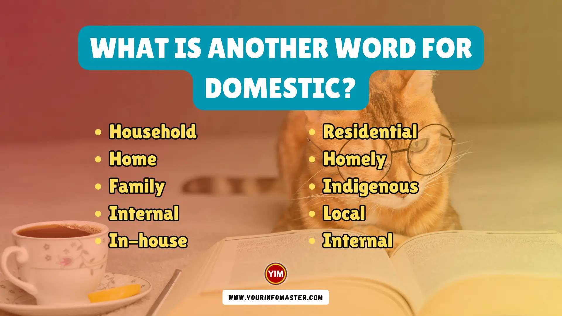 What is another word for Domestic