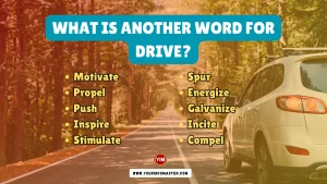 What is another word for Drive