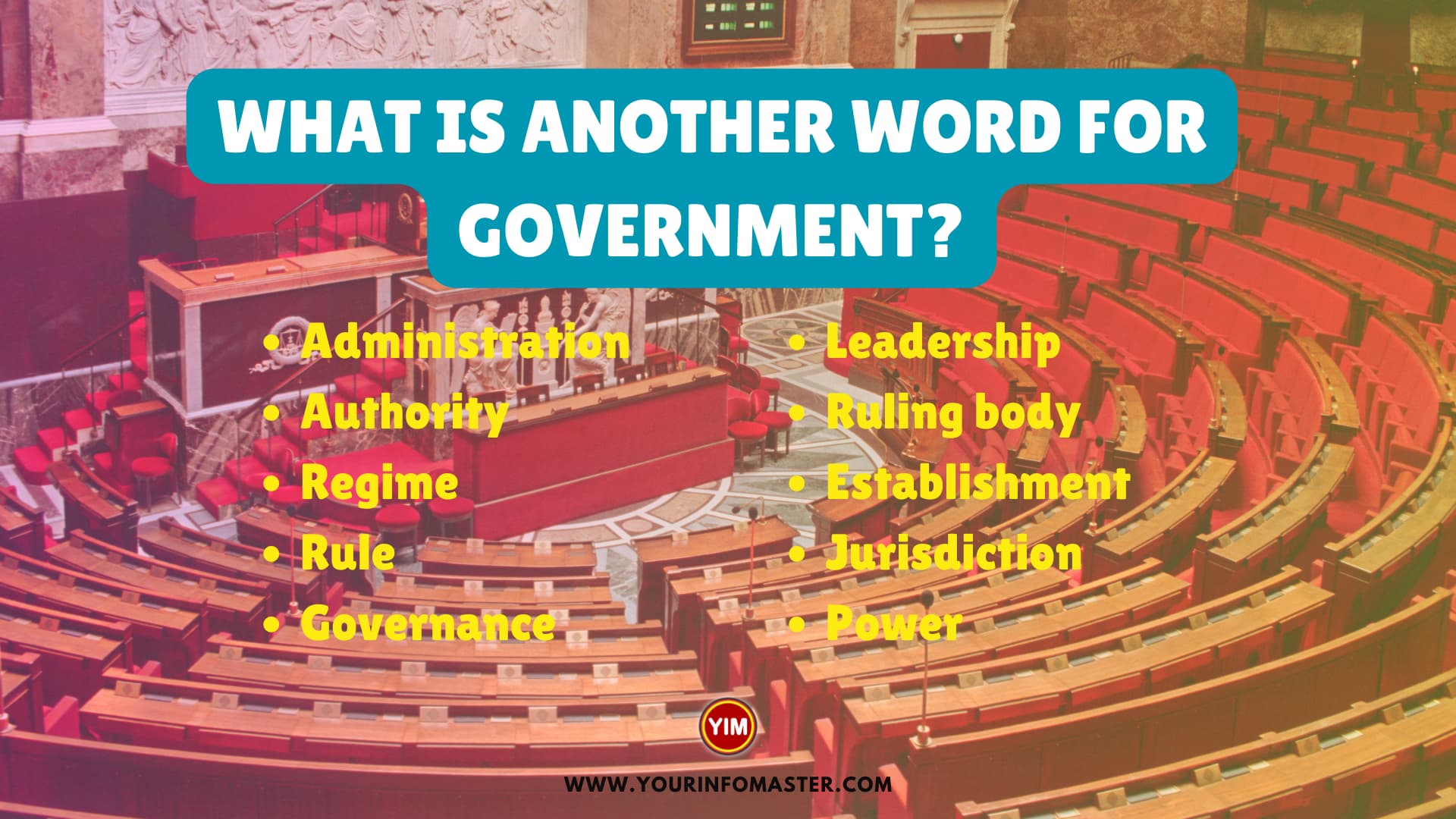 What is another word for Government