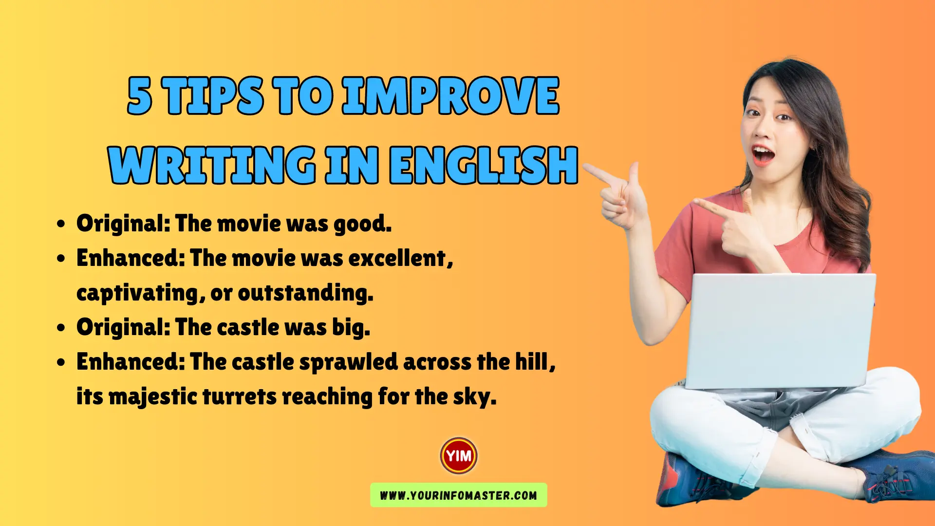 5 Tips to Improve Writing in English
