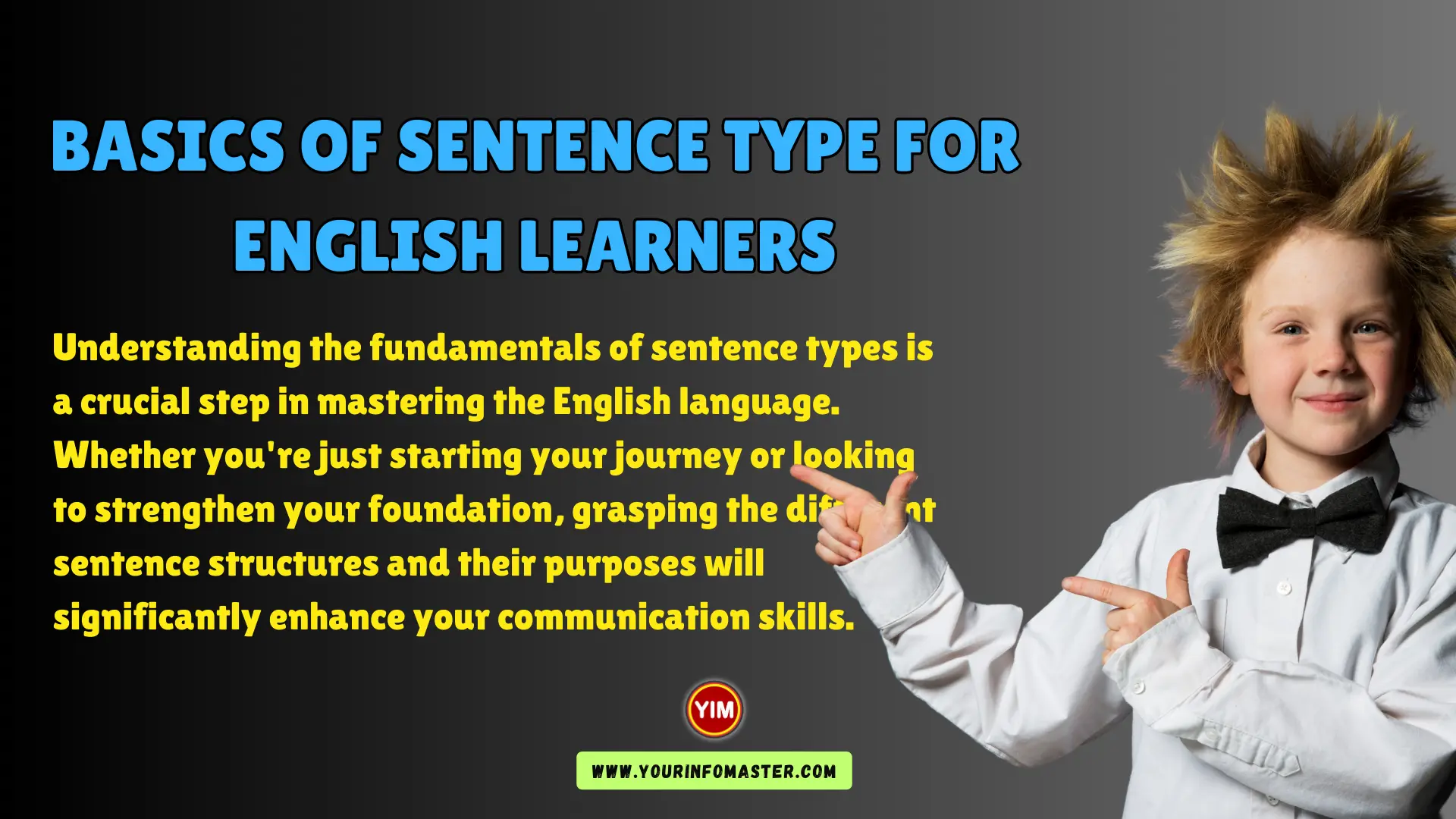 Basics of Sentence Type for English Learners