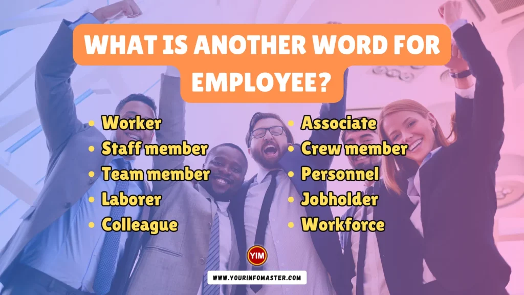 What is another word for Employee