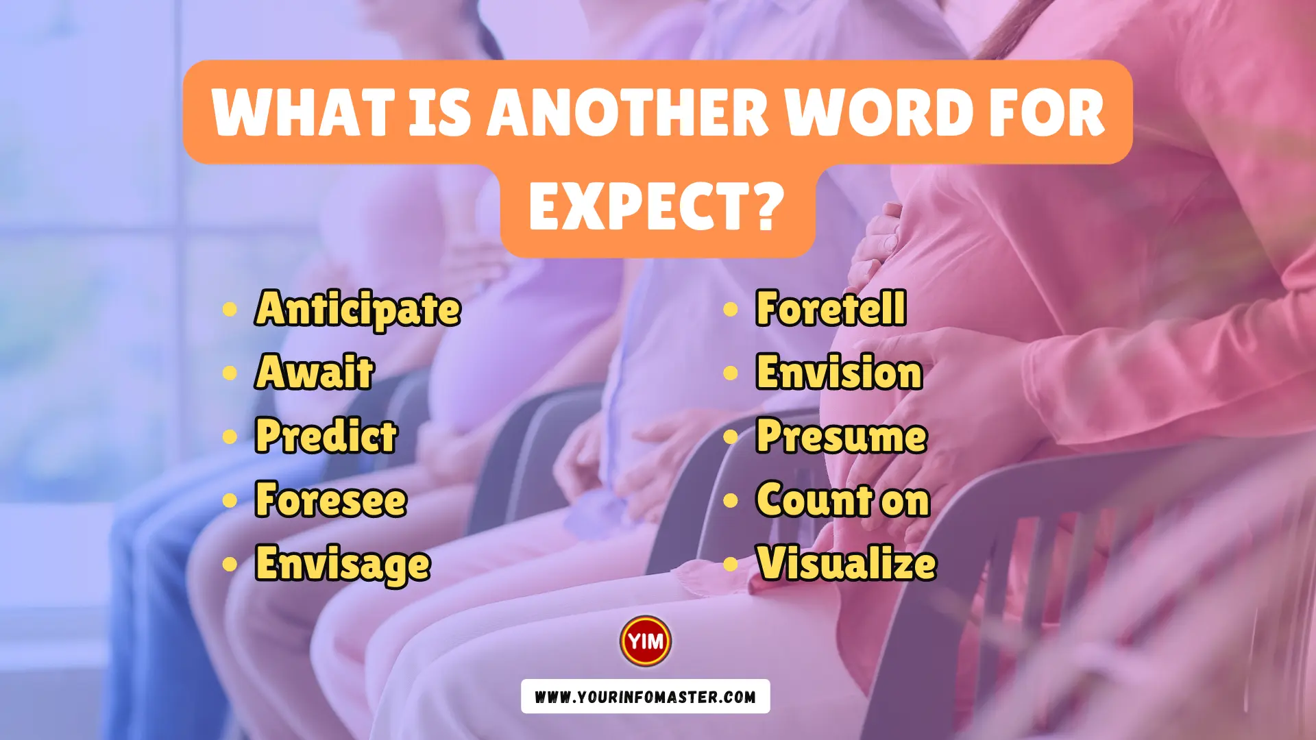 What is another word for Expect