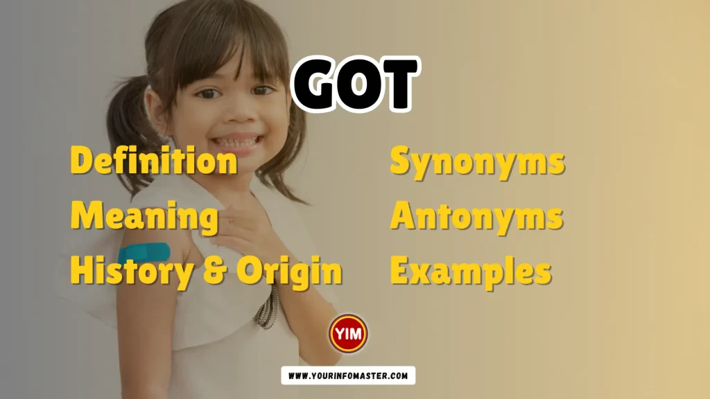 GotSynonyms, Antonyms, Example Sentences