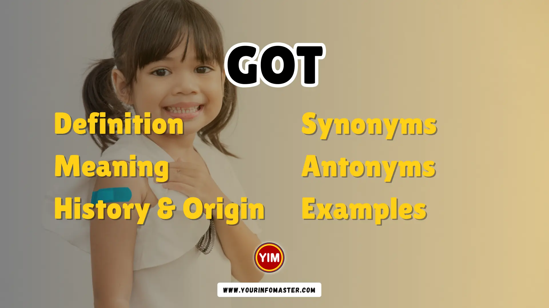 GotSynonyms, Antonyms, Example Sentences
