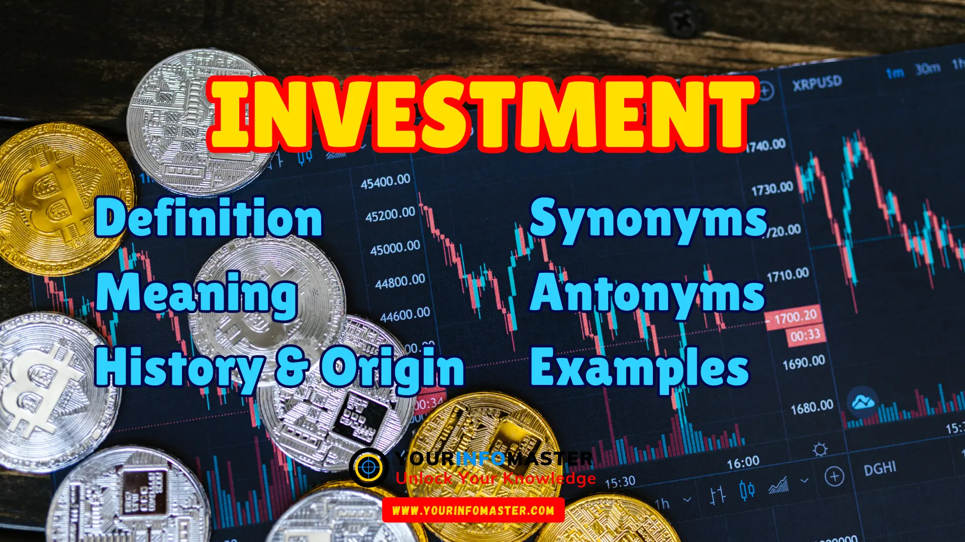 Investment Synonyms, Antonyms, Example Sentences